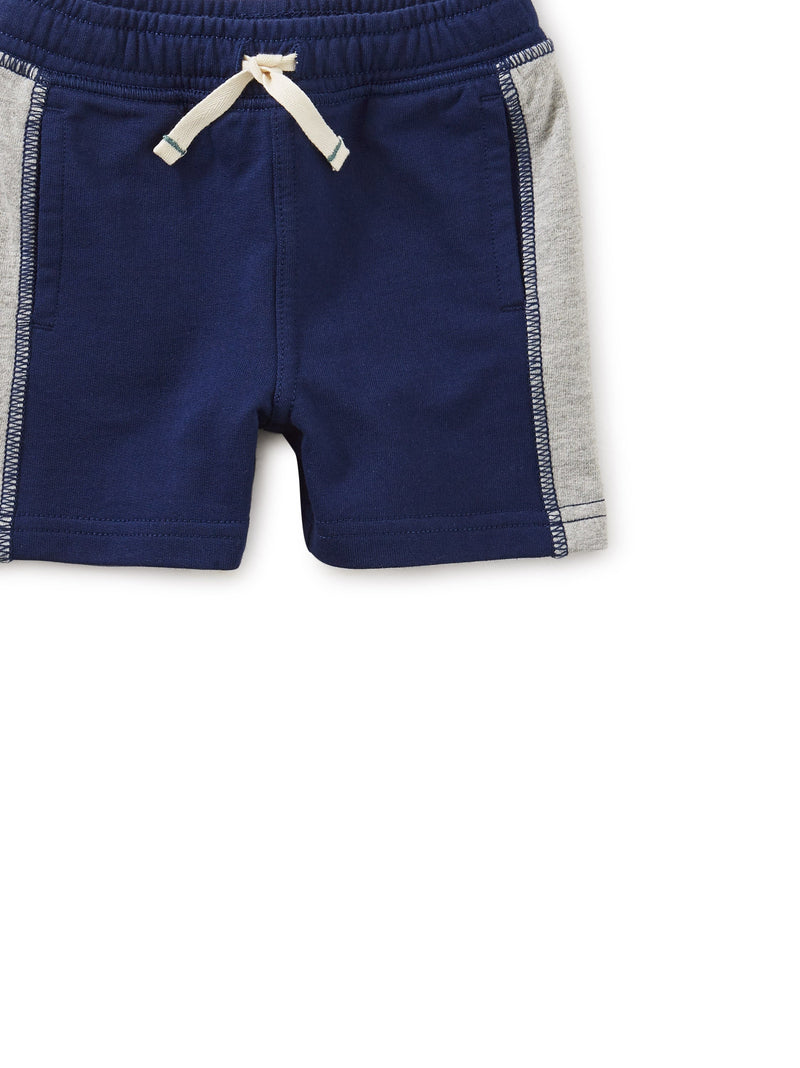 Good Side Panel Baby Shorts in Nightfall - View 2