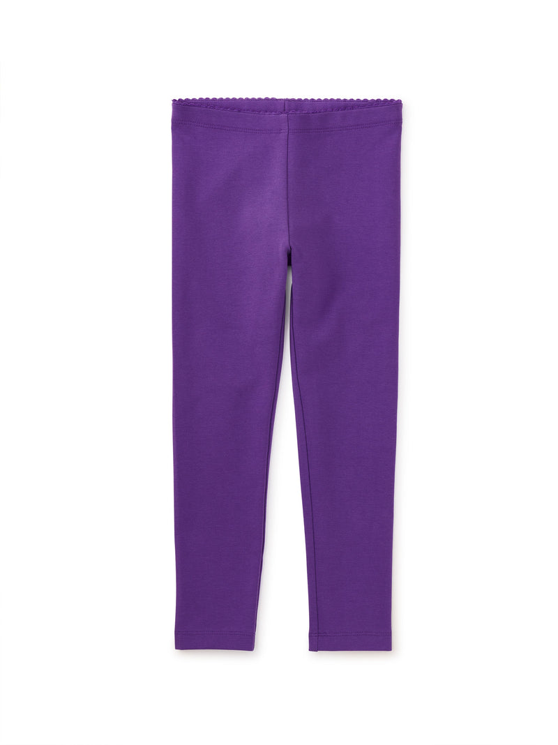 Solid Leggings in Royal Purple - View 2