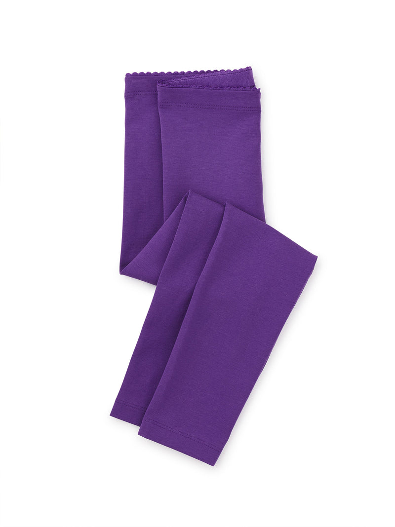 Solid Leggings in Royal Purple - View 1