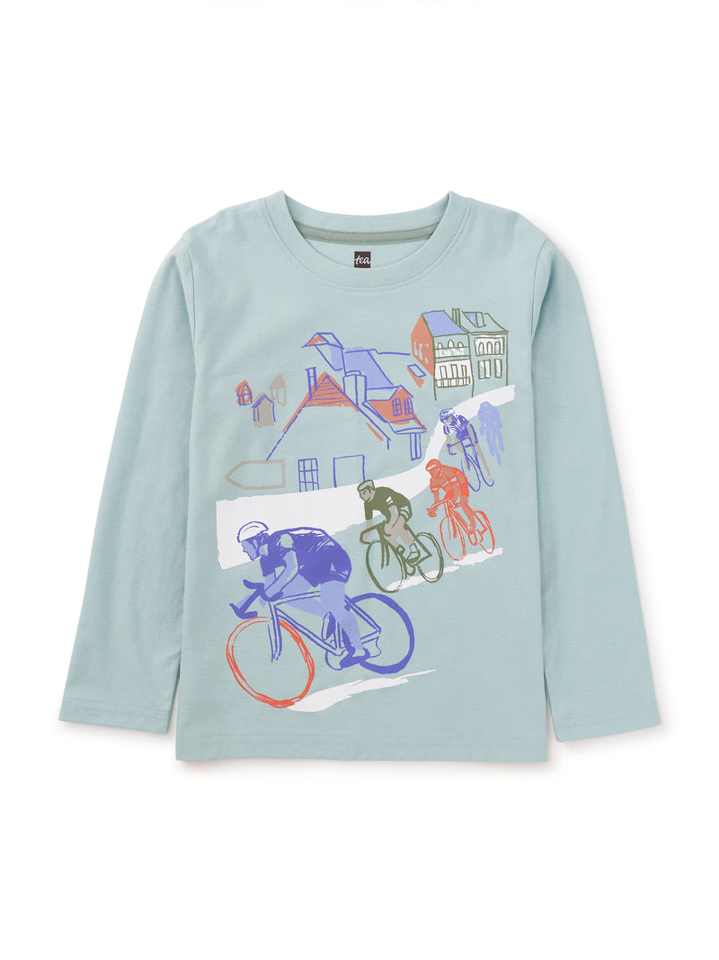 Tour de France Graphic Tee in Polar - View 1