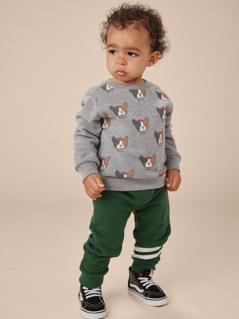 Speedy Striped Baby Joggers in Pineneedle - View 2