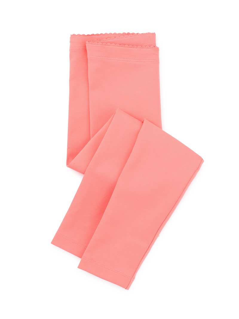 Solid Leggings in Bubble Gum - View 1