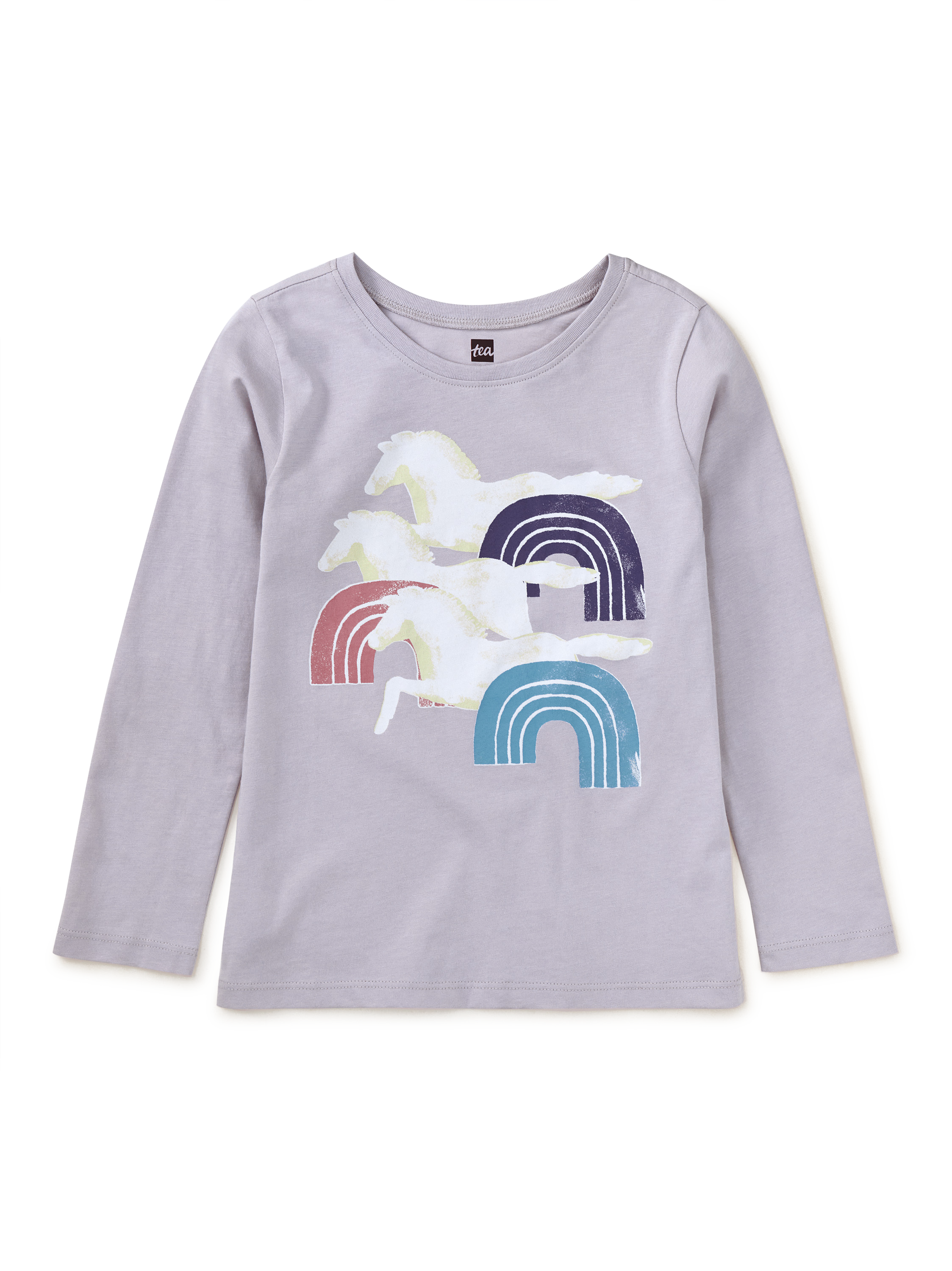 Rainbows And Horses Graphic Tee