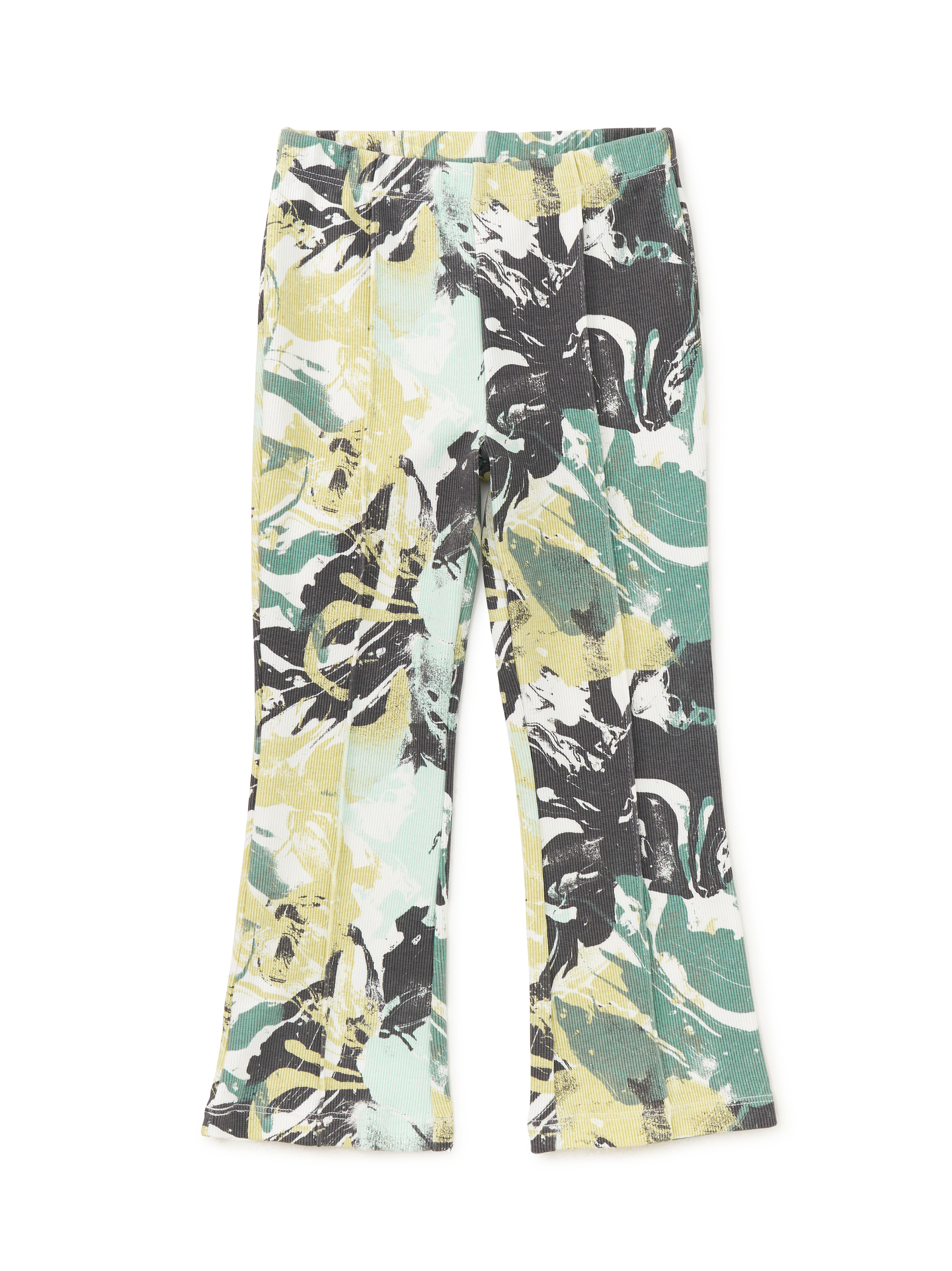 Ribbed Flare Pants