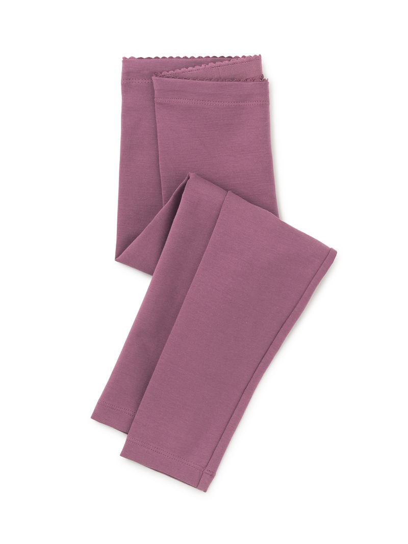 Solid Leggings in Cassis - View 1