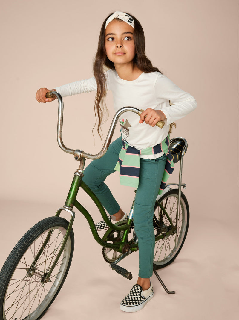 Playwear Jeggings in Silver Pine - View 2