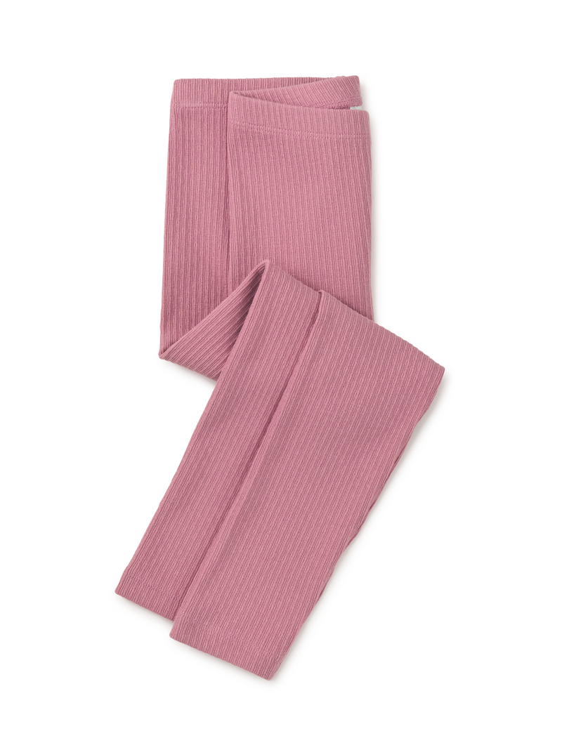 Pointelle Leggings in Antique Rose - View 1