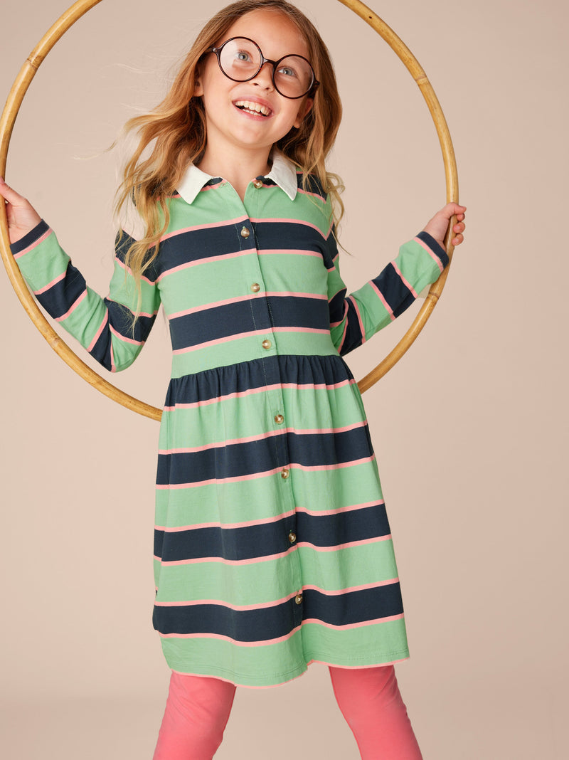 Rugby Shirtdress in Parkside - View 2