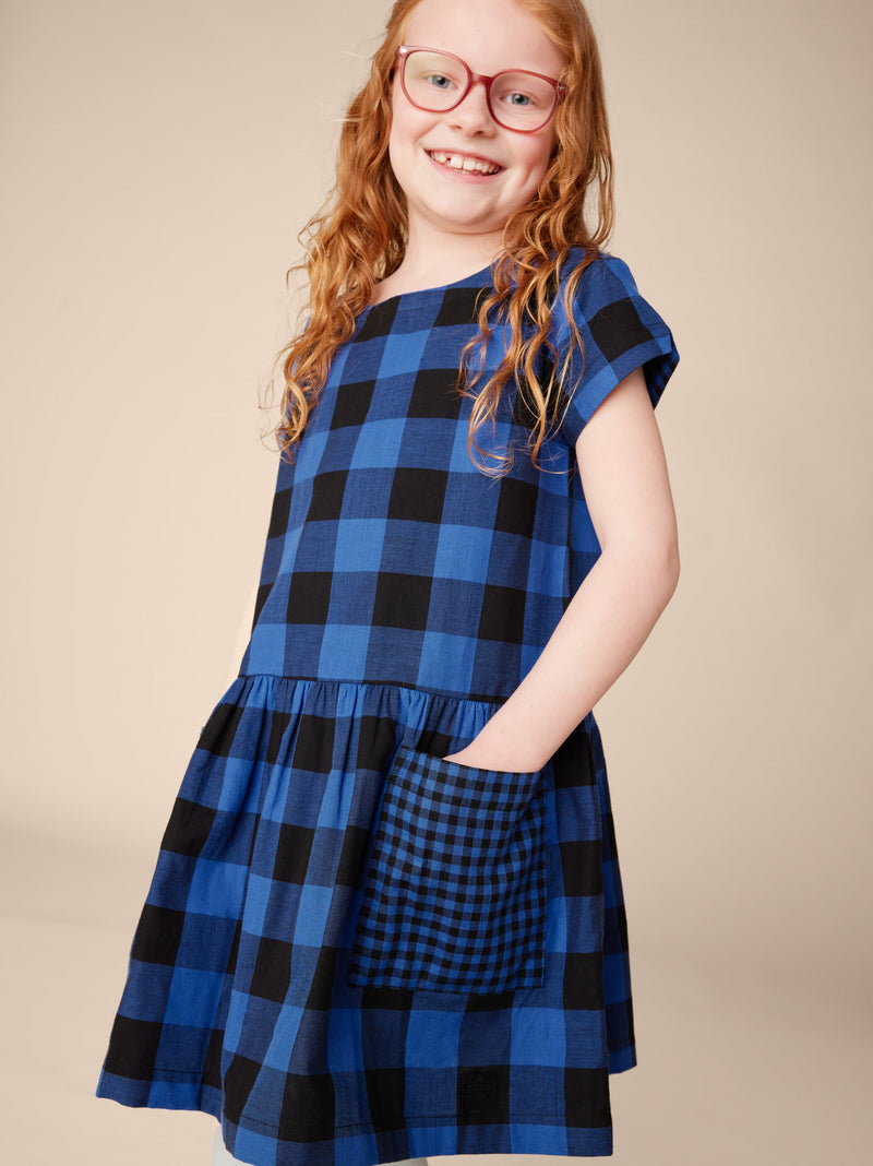 Pocketful Of Fun Dress in Bursa Plaid - View 2
