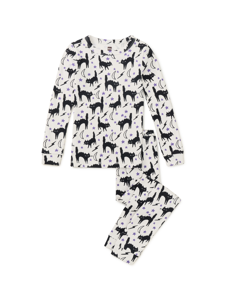 Goodnight Pajama Set in Scaredy Cat - View 1