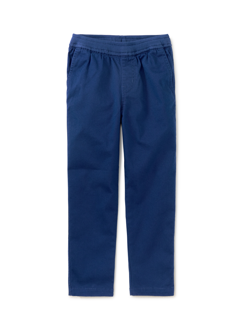 Timeless Stretch Twill Pants in Nightfall - View 1