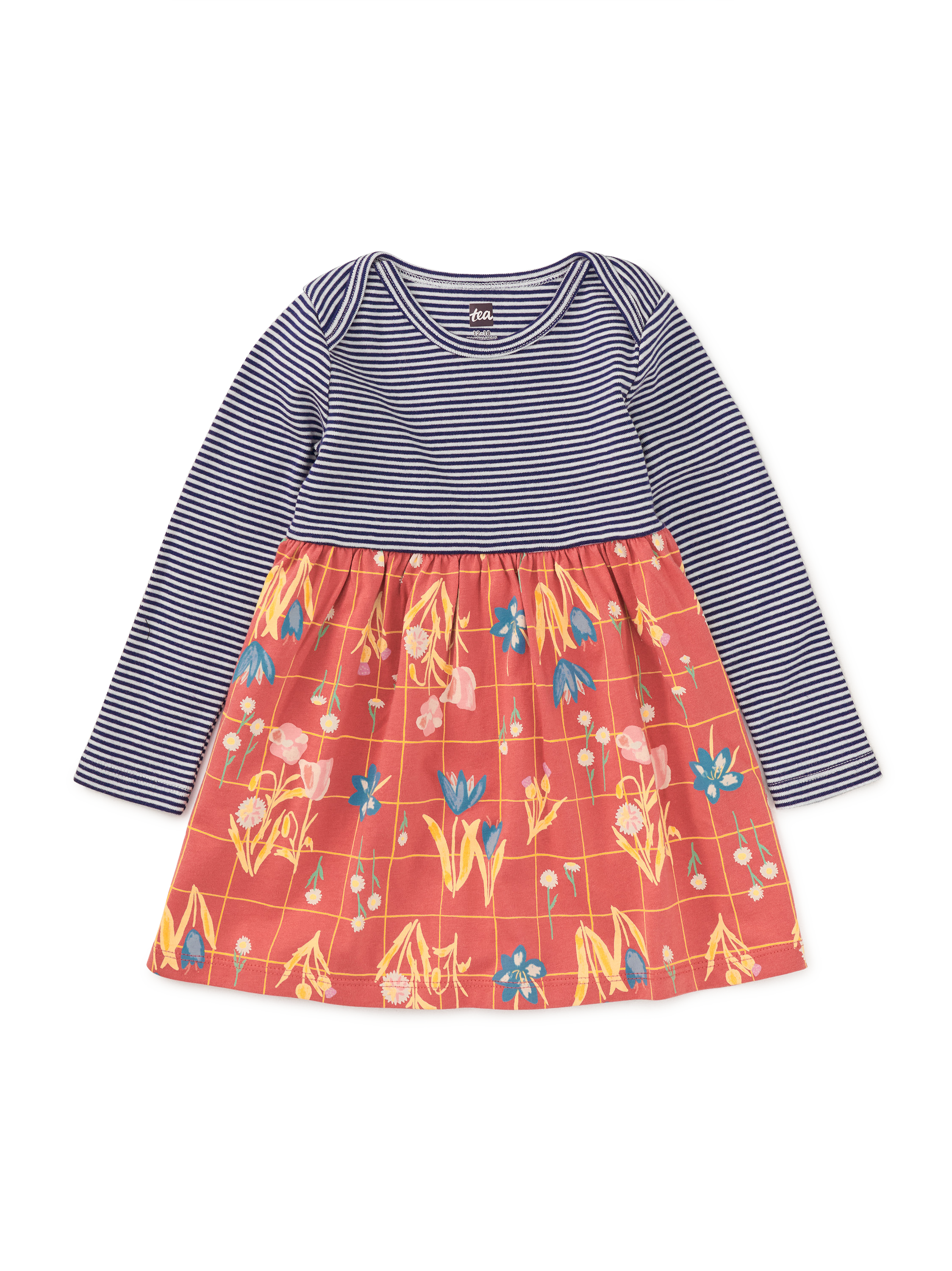 Print Mix Skirted Baby Dress