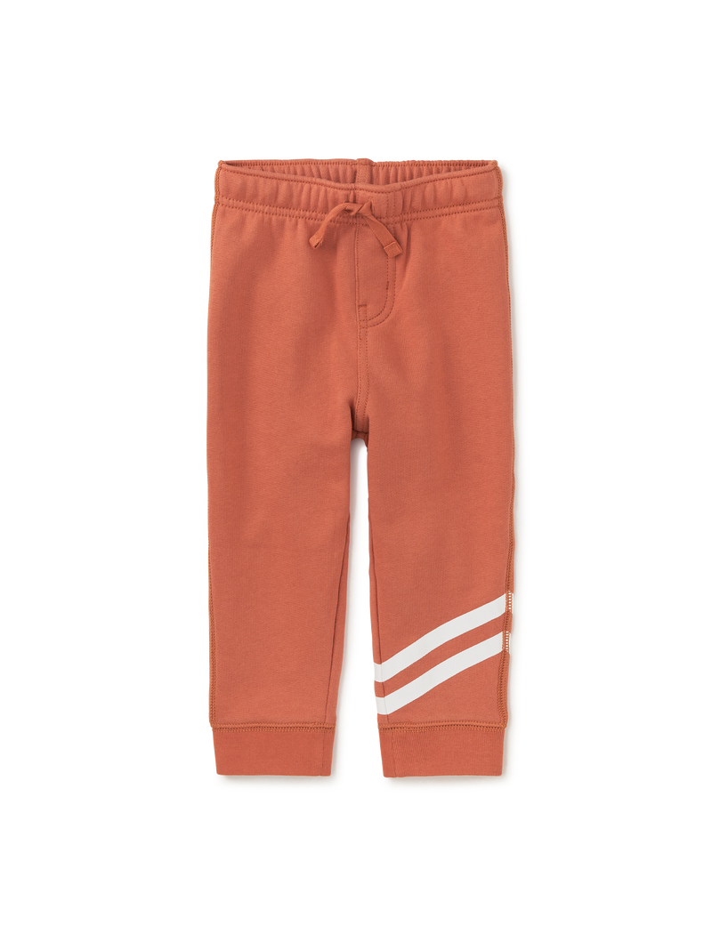 Speedy Striped Baby Joggers in Copper - View 1