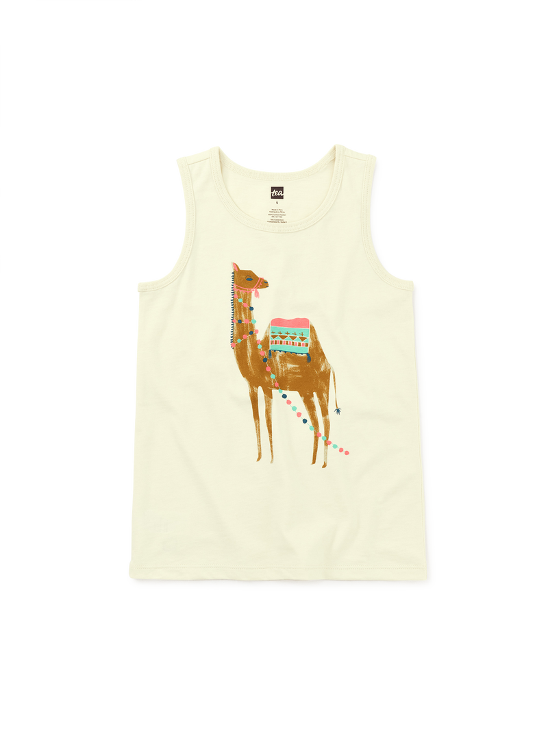 Hump Day Camel Tank Top in Birch - View 1