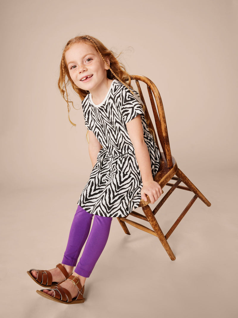 Solid Leggings in Dark Orchid - View 2