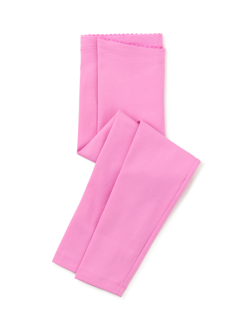 Solid Leggings in Perennial Pink - View 1