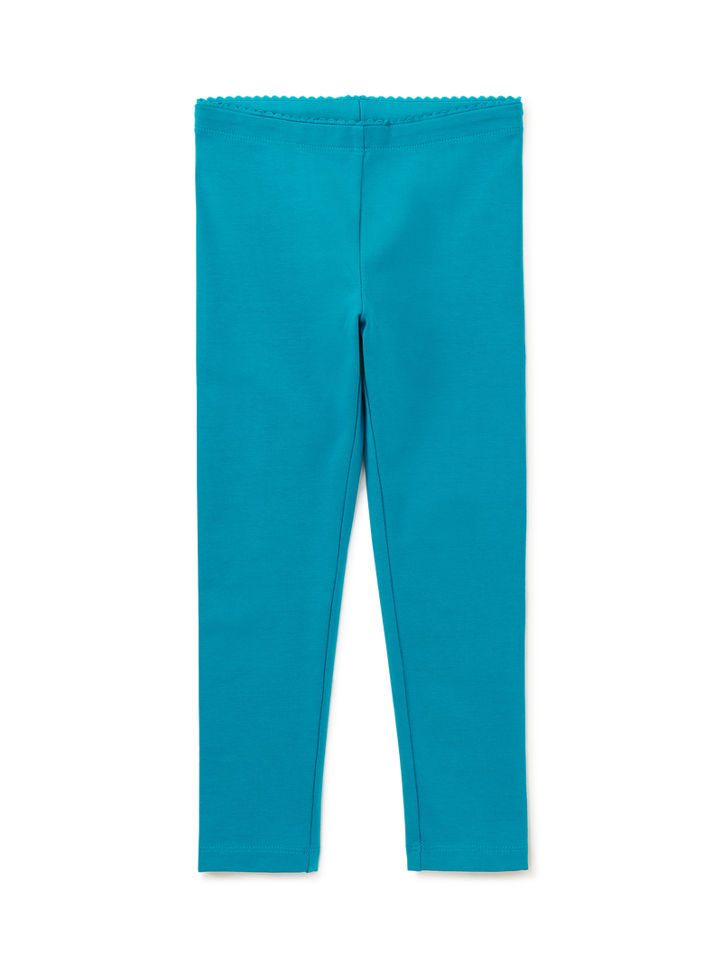 Solid Leggings in Enamel Blue - View 2