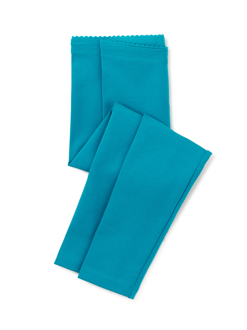 Solid Leggings in Enamel Blue - View 1