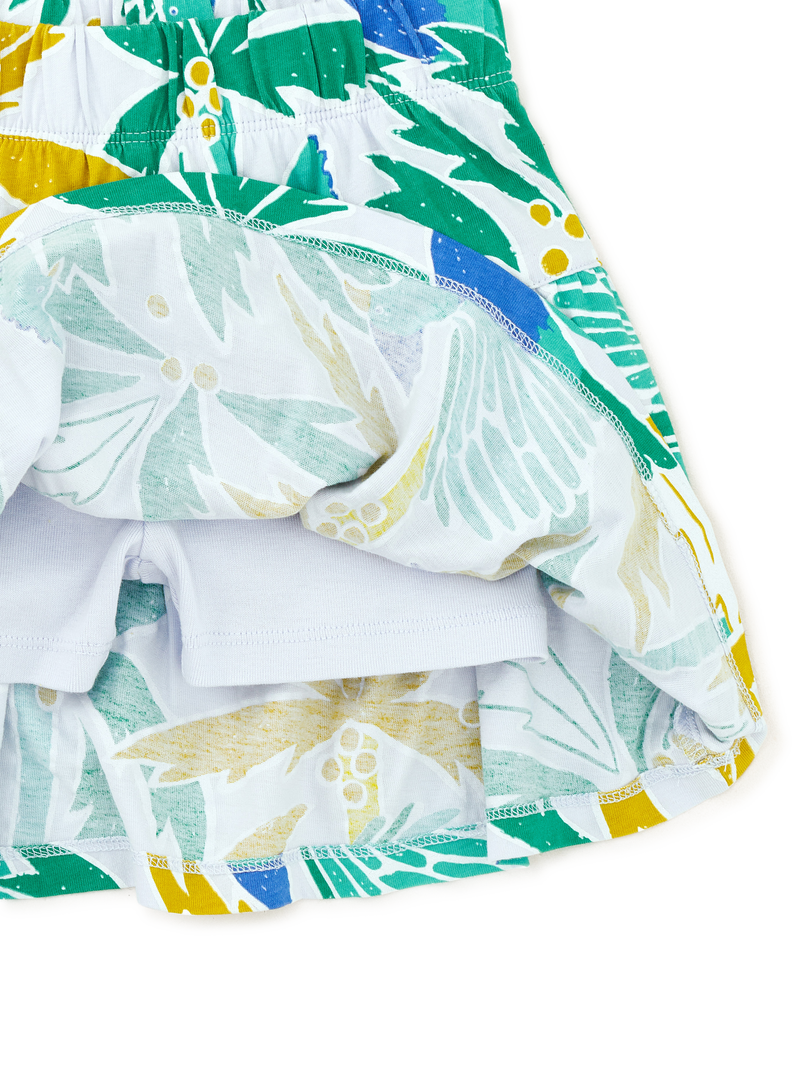 Sport Skort in Turaco Palm - View 2