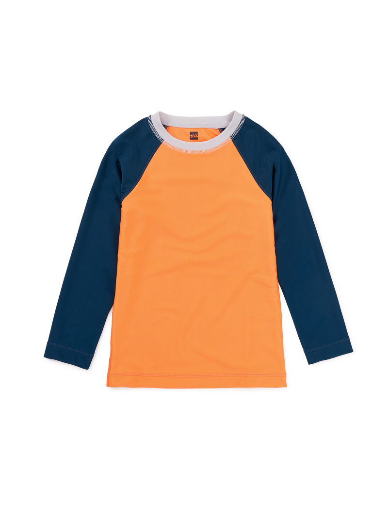 Long Sleeve Rash Guard in Solar - View 1