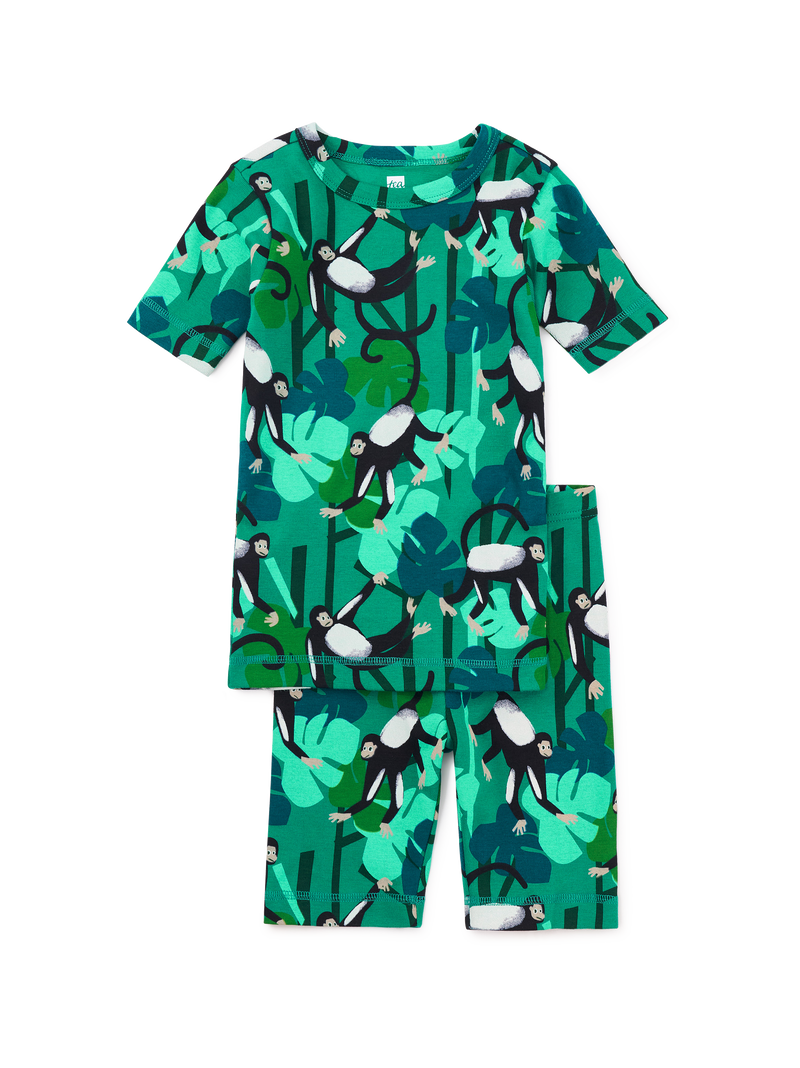 In Your Dreams Pajama Set in Maasai Mara Monkey - View 1