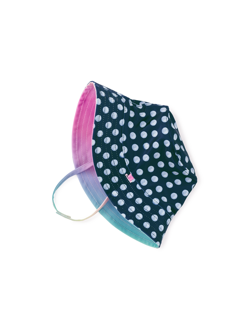 Reversible Baby Sun Hat in Okinawa Sunrise - View 2
