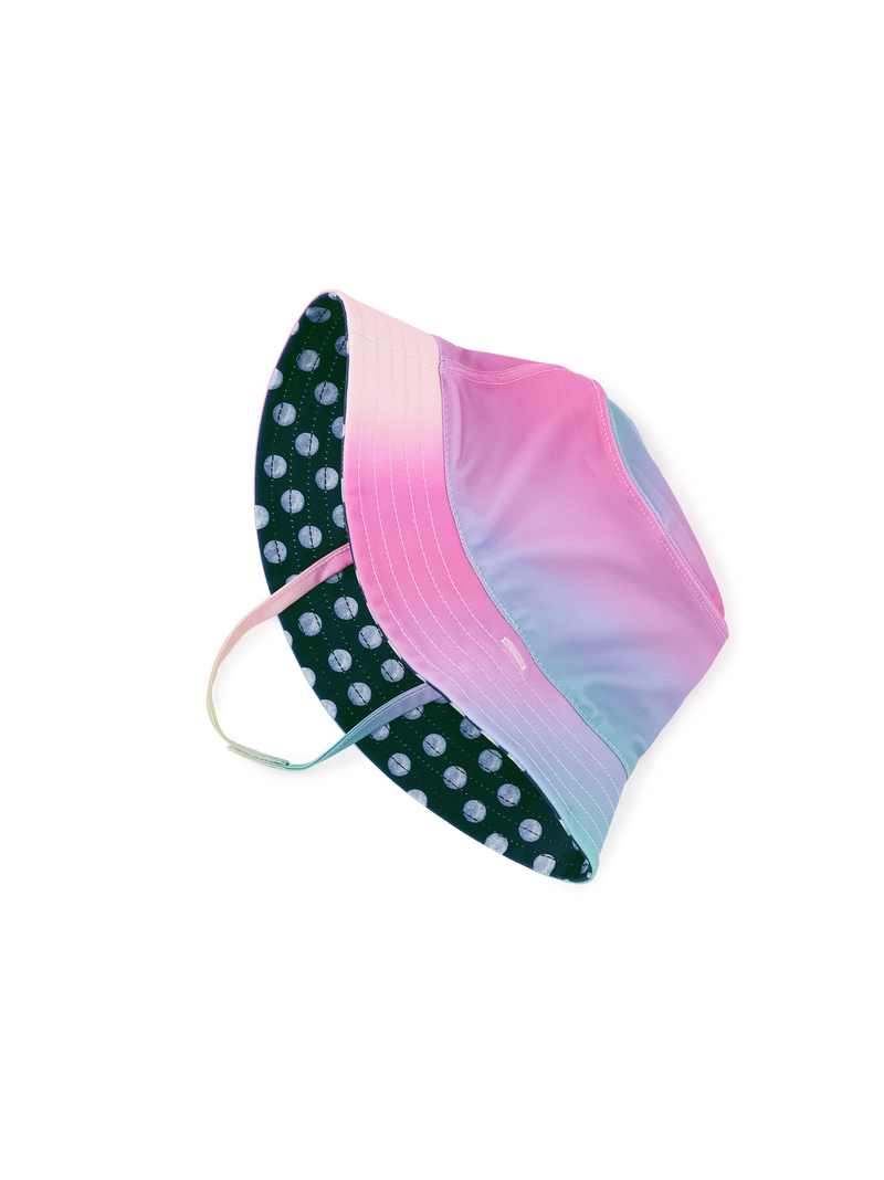Reversible Baby Sun Hat in Okinawa Sunrise - View 1