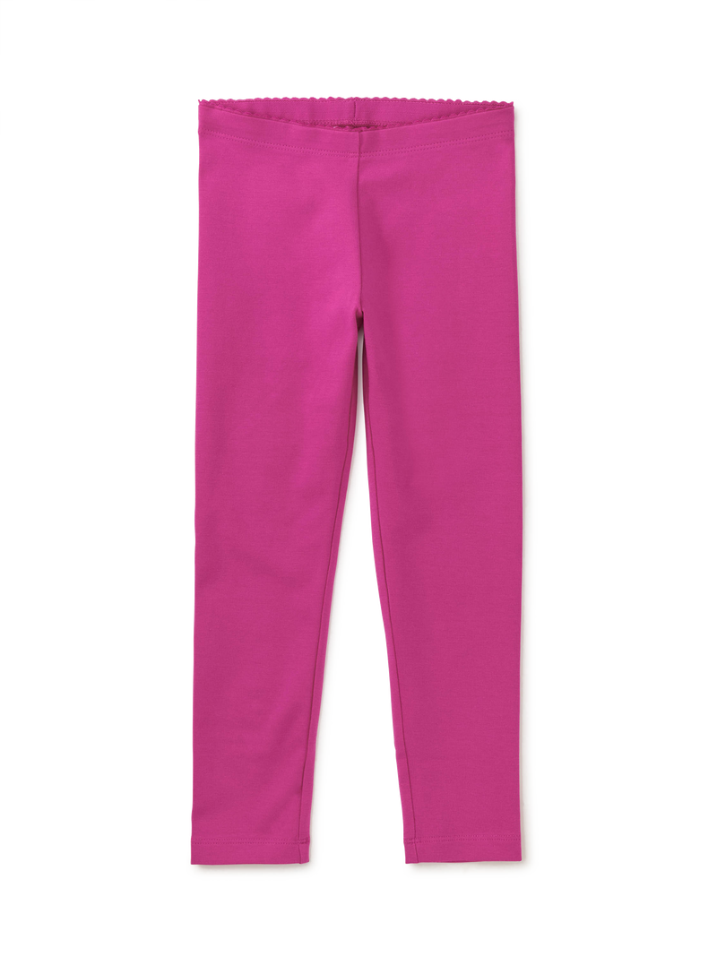 Solid Leggings in Flambe - View 2