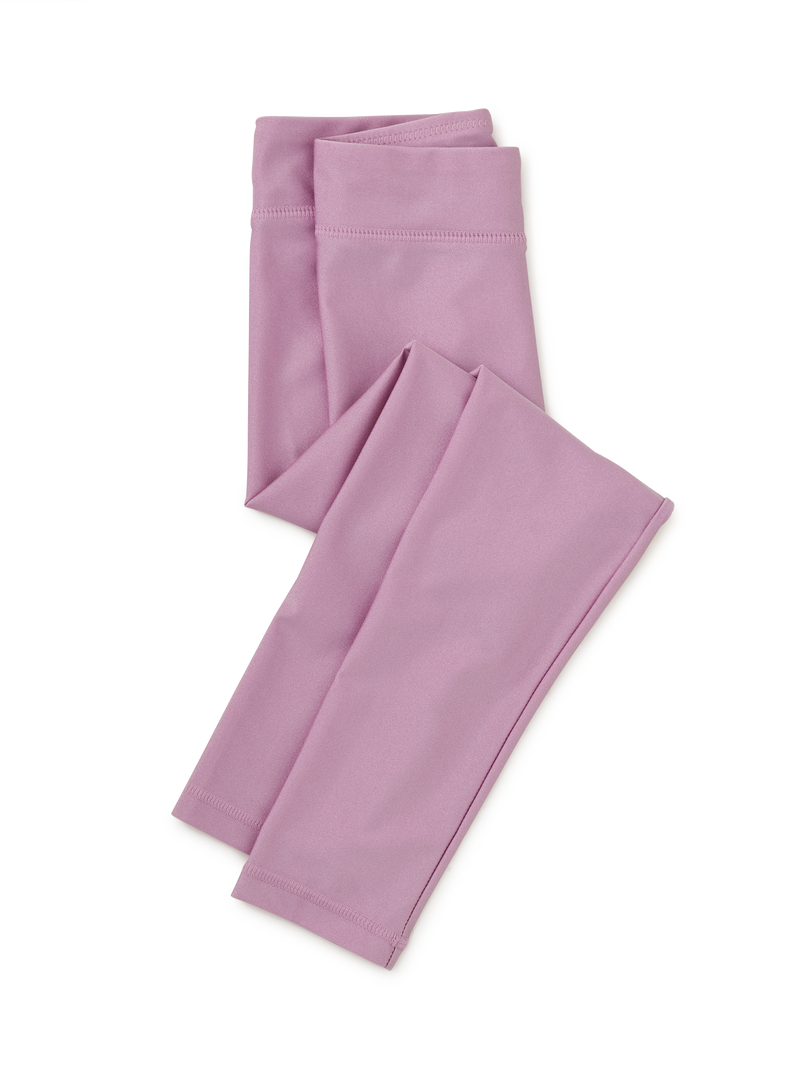 Shiny Leggings in Mauve Mist - View 1