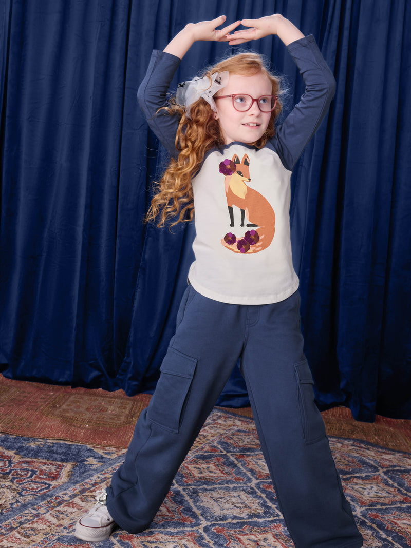 Wide Leg Cargo Pants in Triumph - View 2
