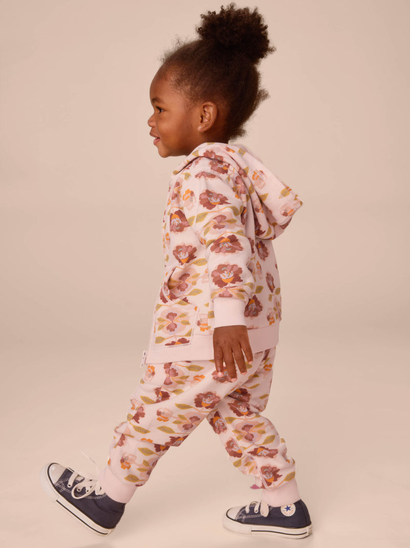 Going Places Joggers in Turkish Rug Floral - View 2
