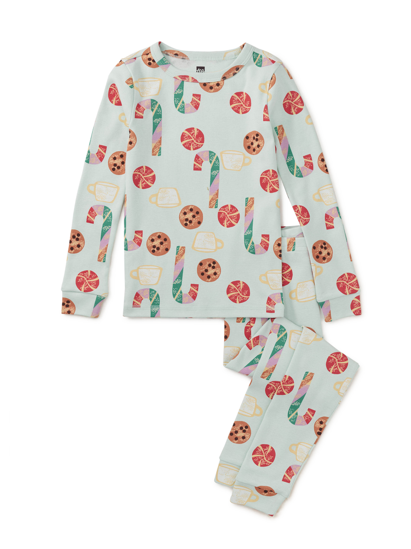 Goodnight Pajama Set in Milk And Cookies - View 1
