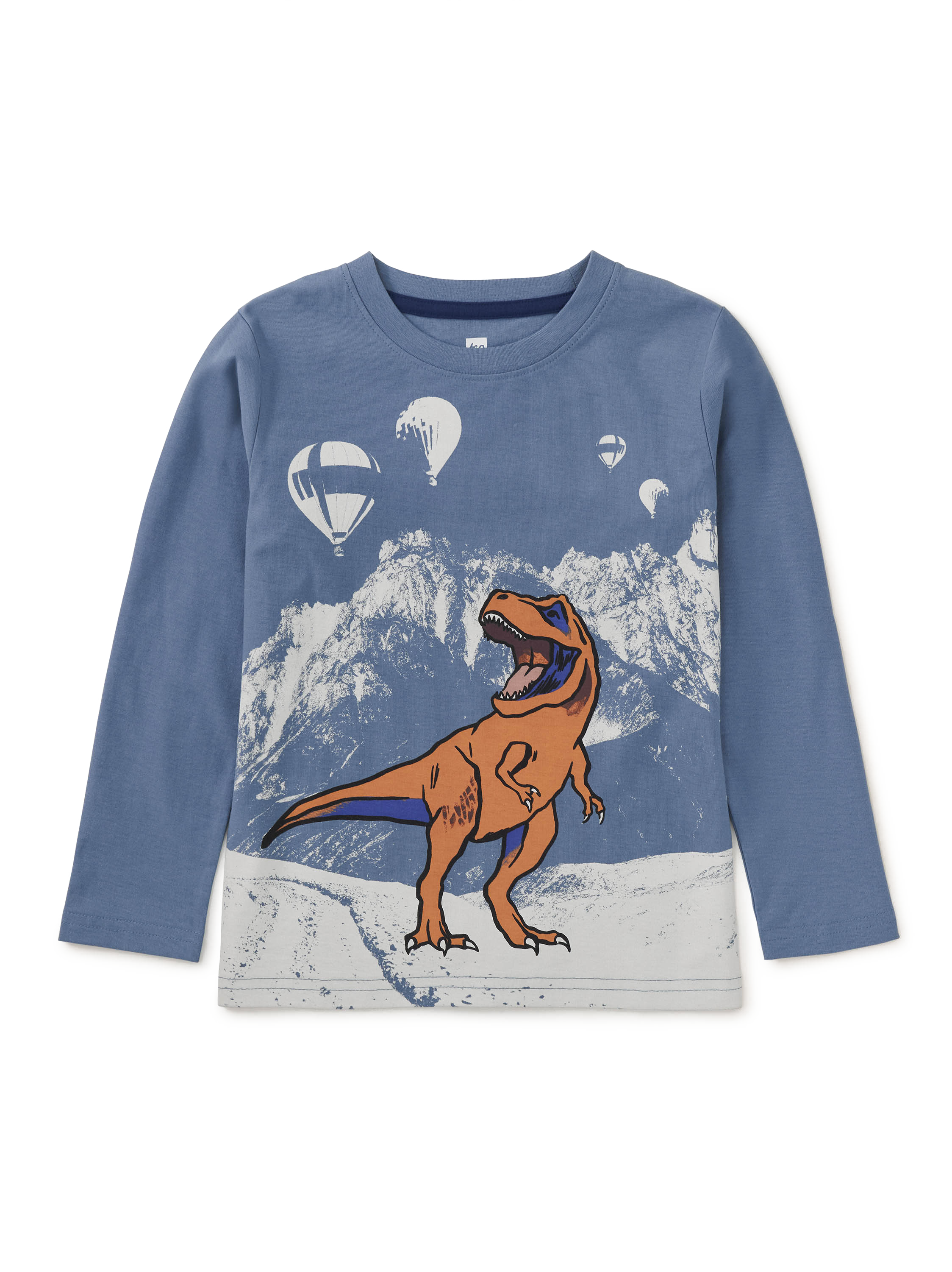 T-Rex And Mountains Graphic Tee