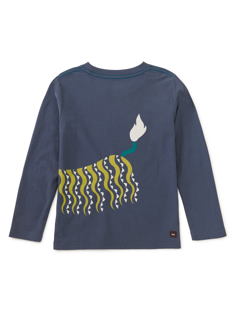 New Years Lion Double Sided T in Triumph - View 2