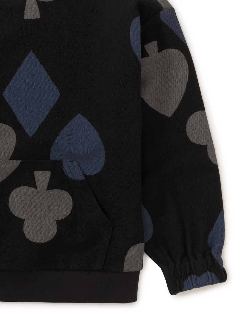 Printed Kanga Popover in Winning Hand - View 2