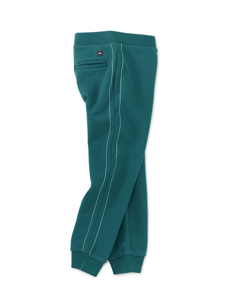 Side Stitch Joggers in Scuba - View 1