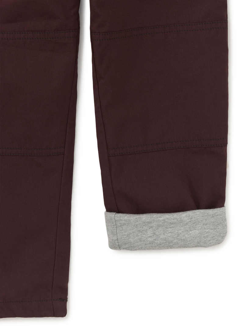 Cozy Does It Lined Pants in Chocolate - View 2