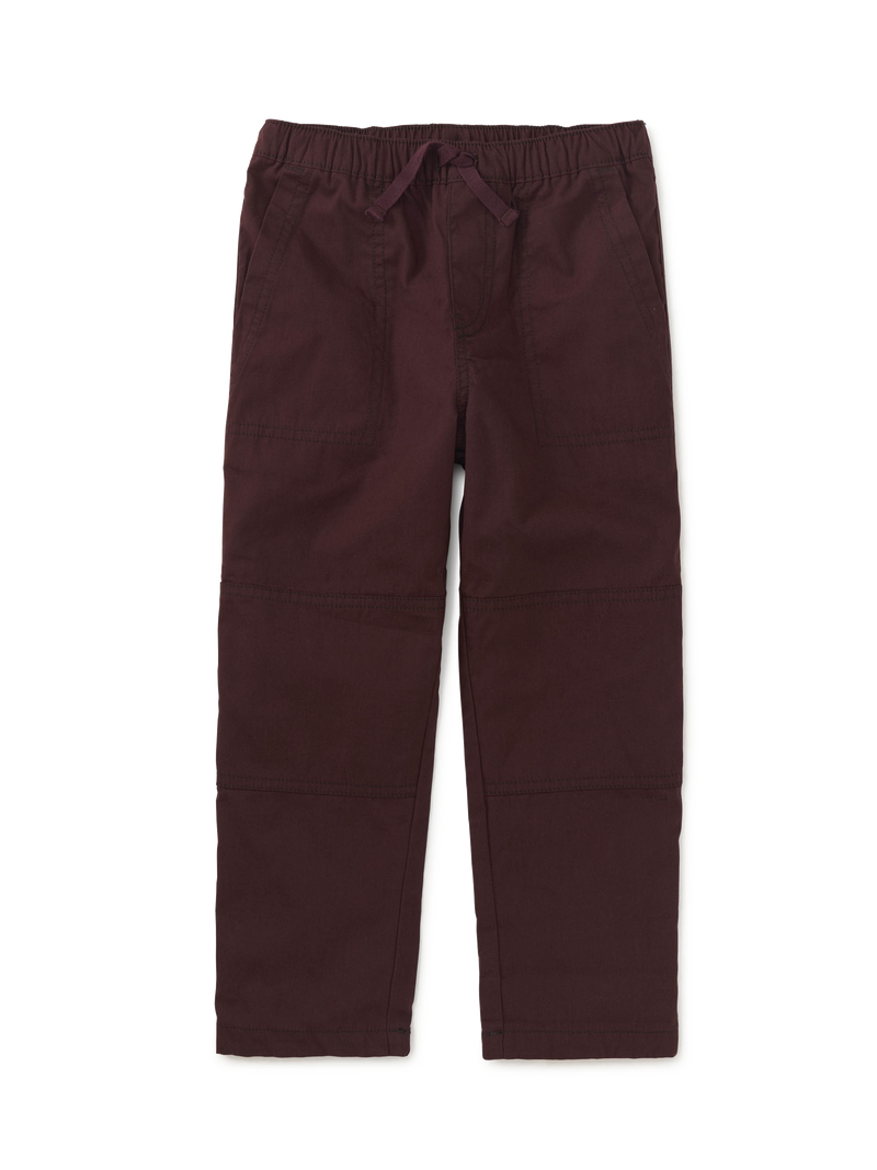 Cozy Does It Lined Pants in Chocolate - View 1