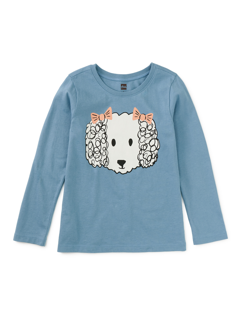 Maltipoo Graphic Tee in Blue Tide - View 1