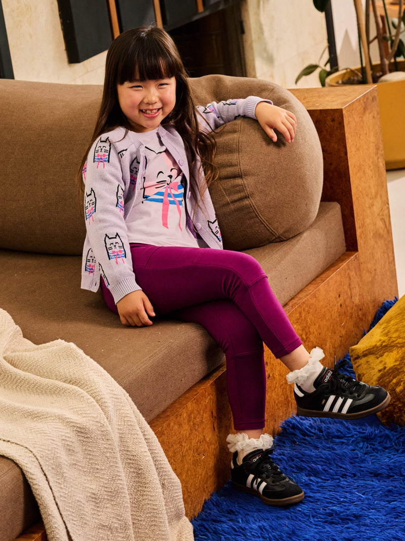 Playwear Jeggings in Cosmic Berry - View 2
