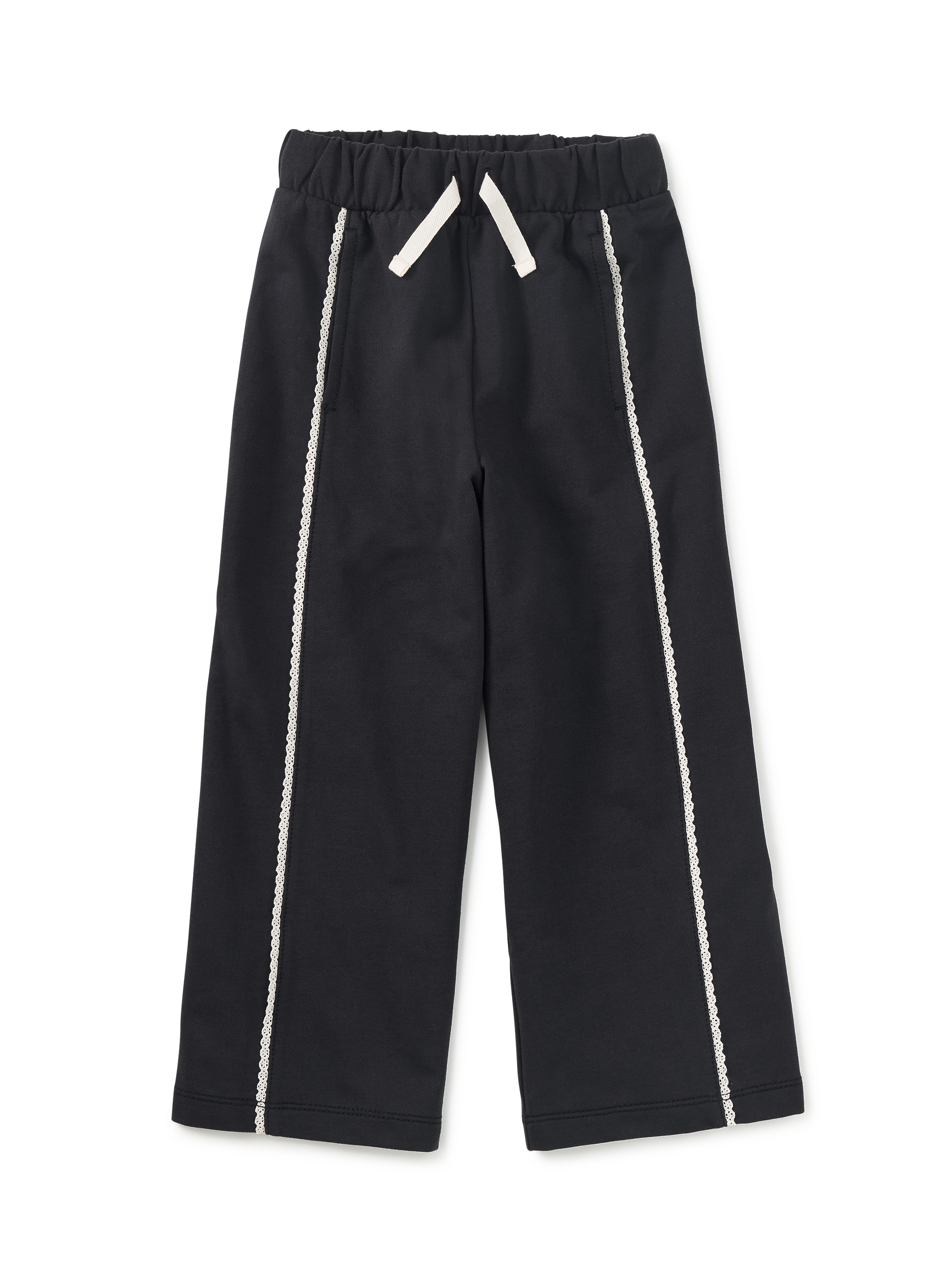 Lace Trim Track Pants