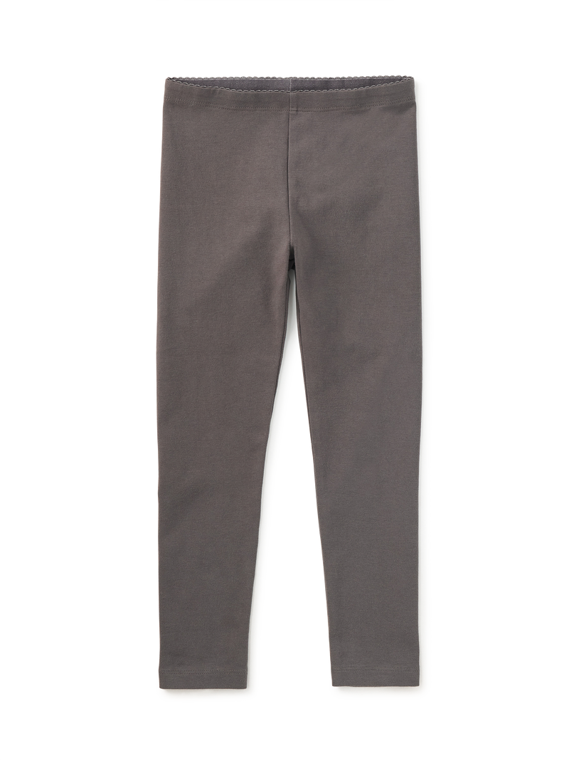 Solid Leggings in Thunder - View 2