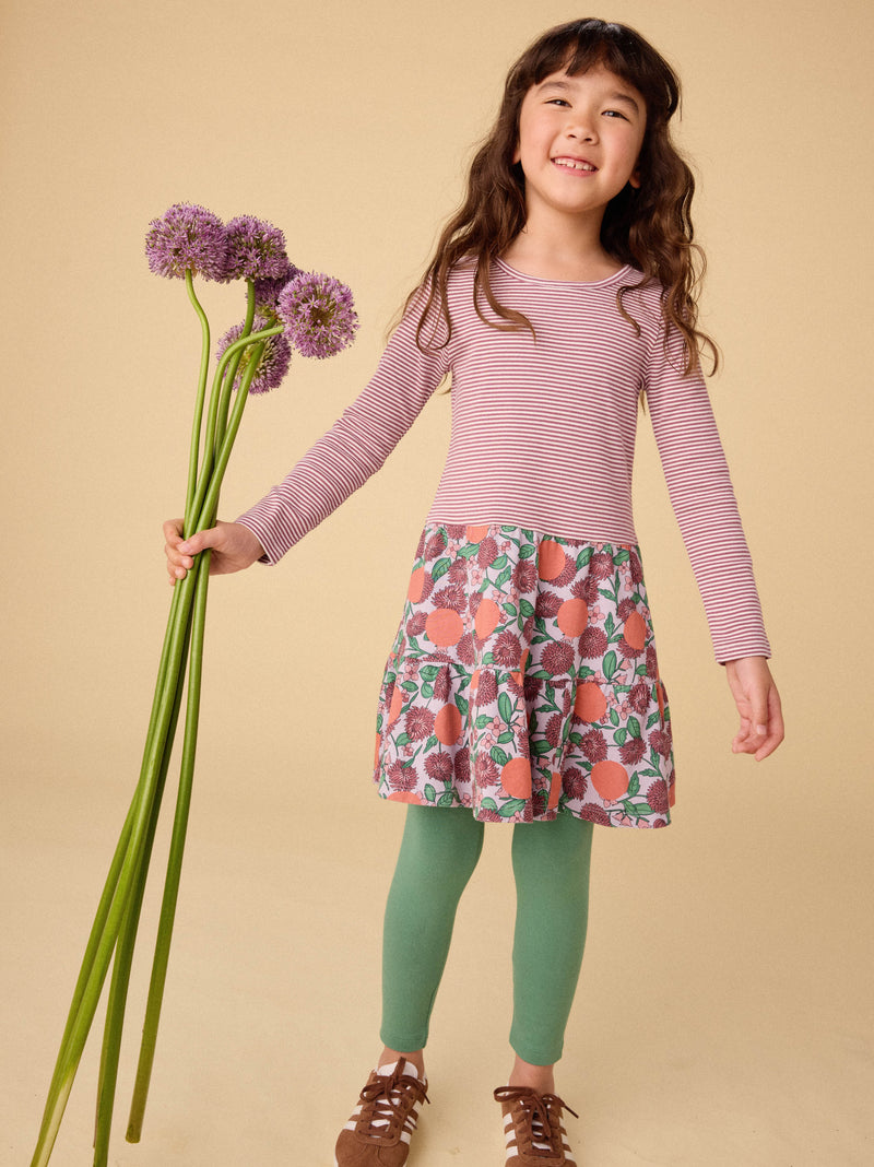 Solid Leggings in Frosty Spruce - View 2