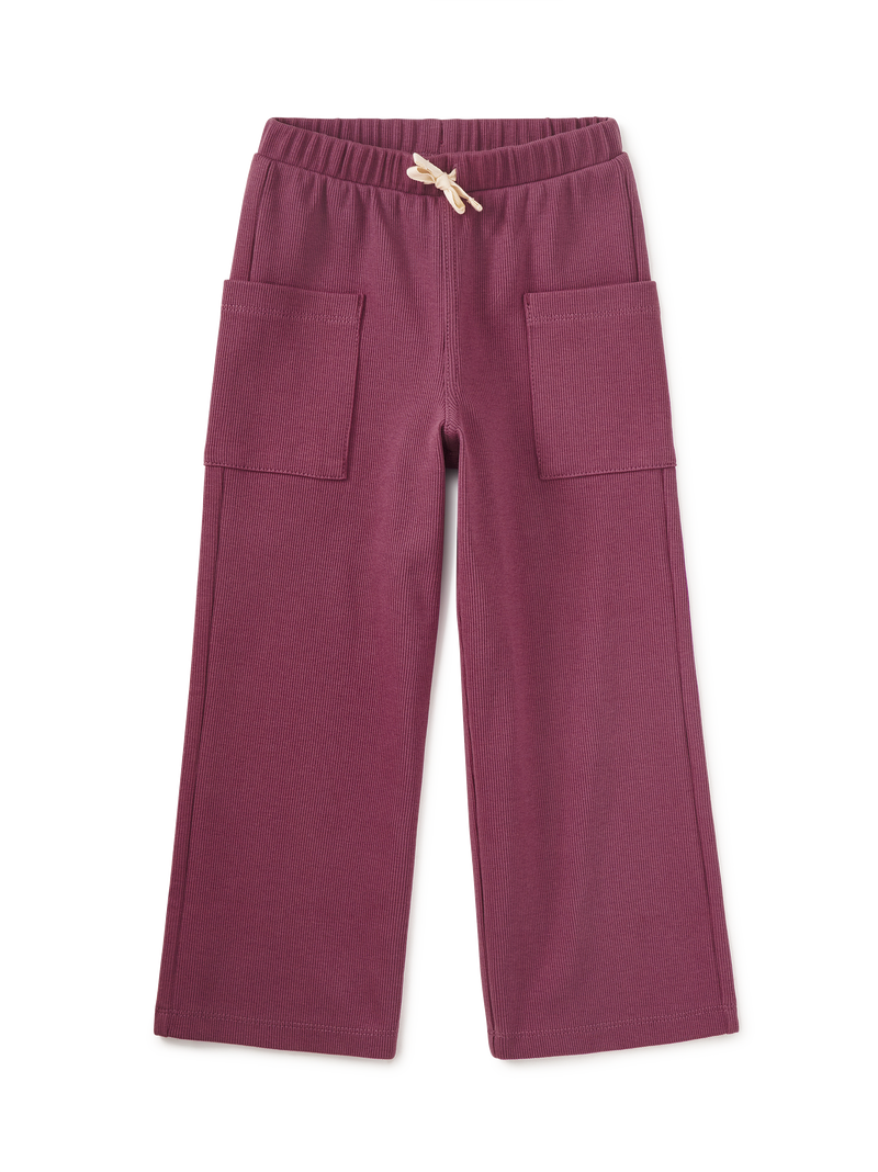 Flare For Fun Pocket Pants in Cassis - View 1