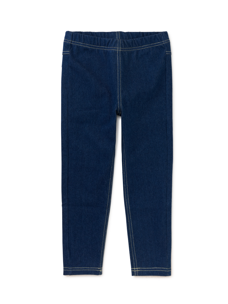 Denim-Like Jeggings in Medium Wash - View 2
