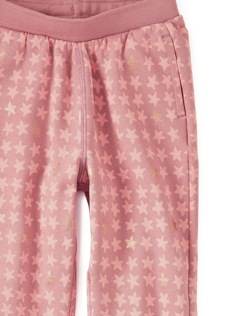 Going Places Joggers in Metallic Stars - View 2