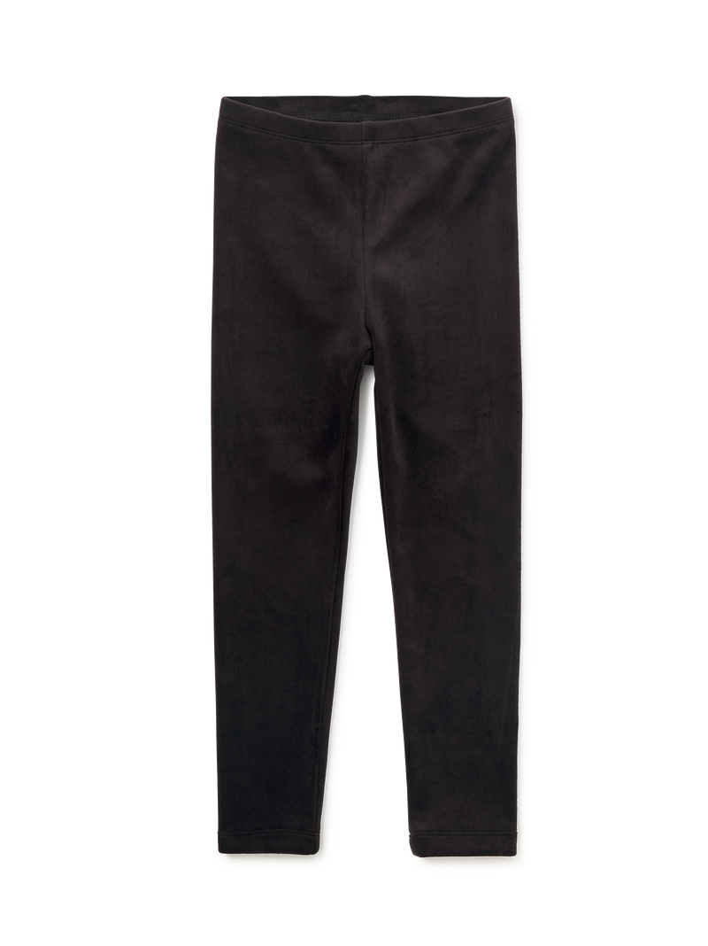 Velour Leggings in Jet Black - View 2