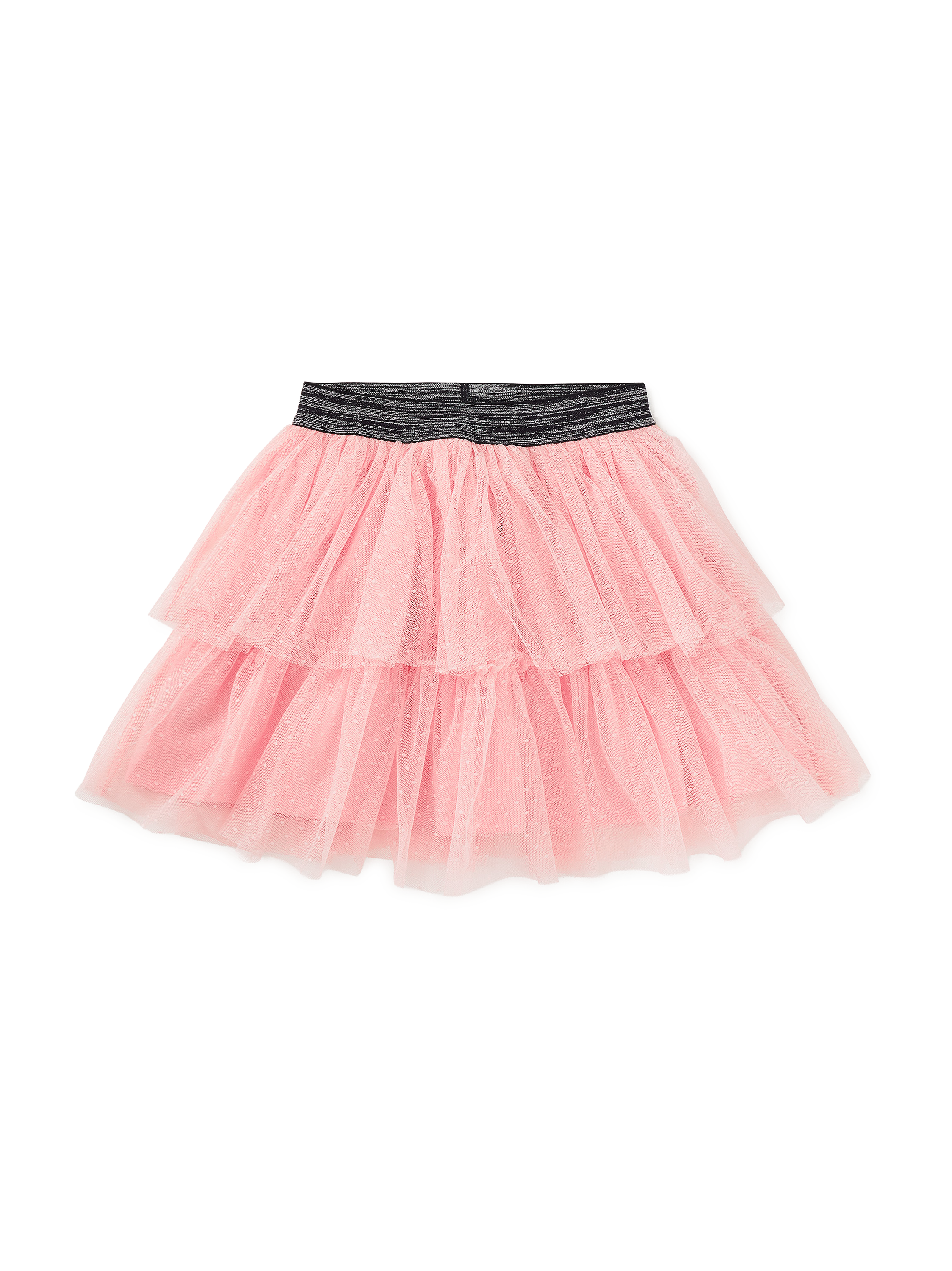 Layered Dot Tulle Skirt