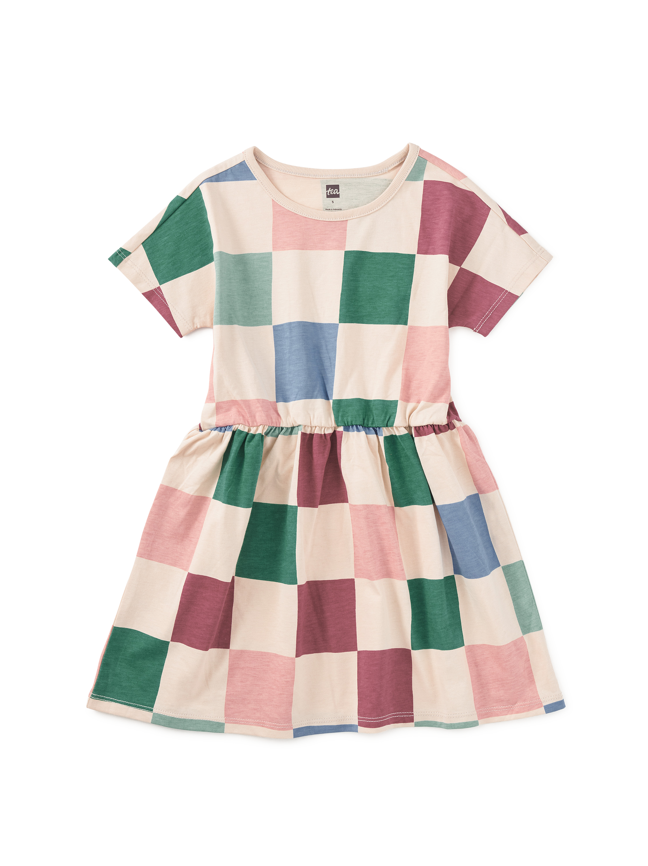 Short Sleeve Twirl Dress