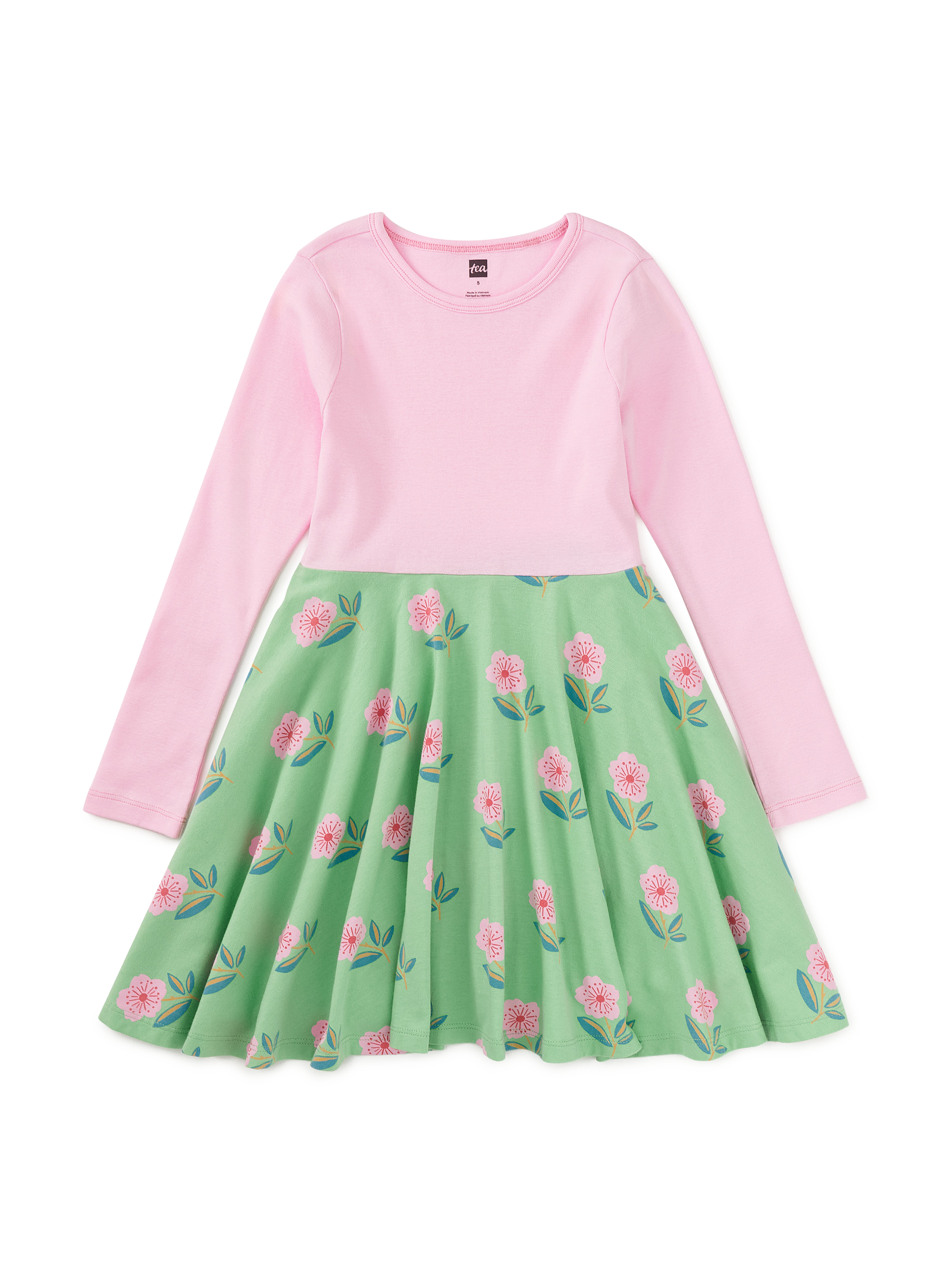 Print Mix Twirl Dress